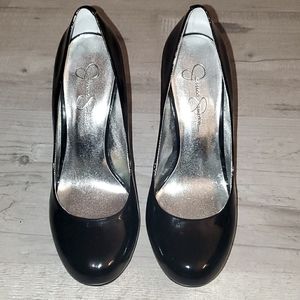 Jessica Simpson Black Heels